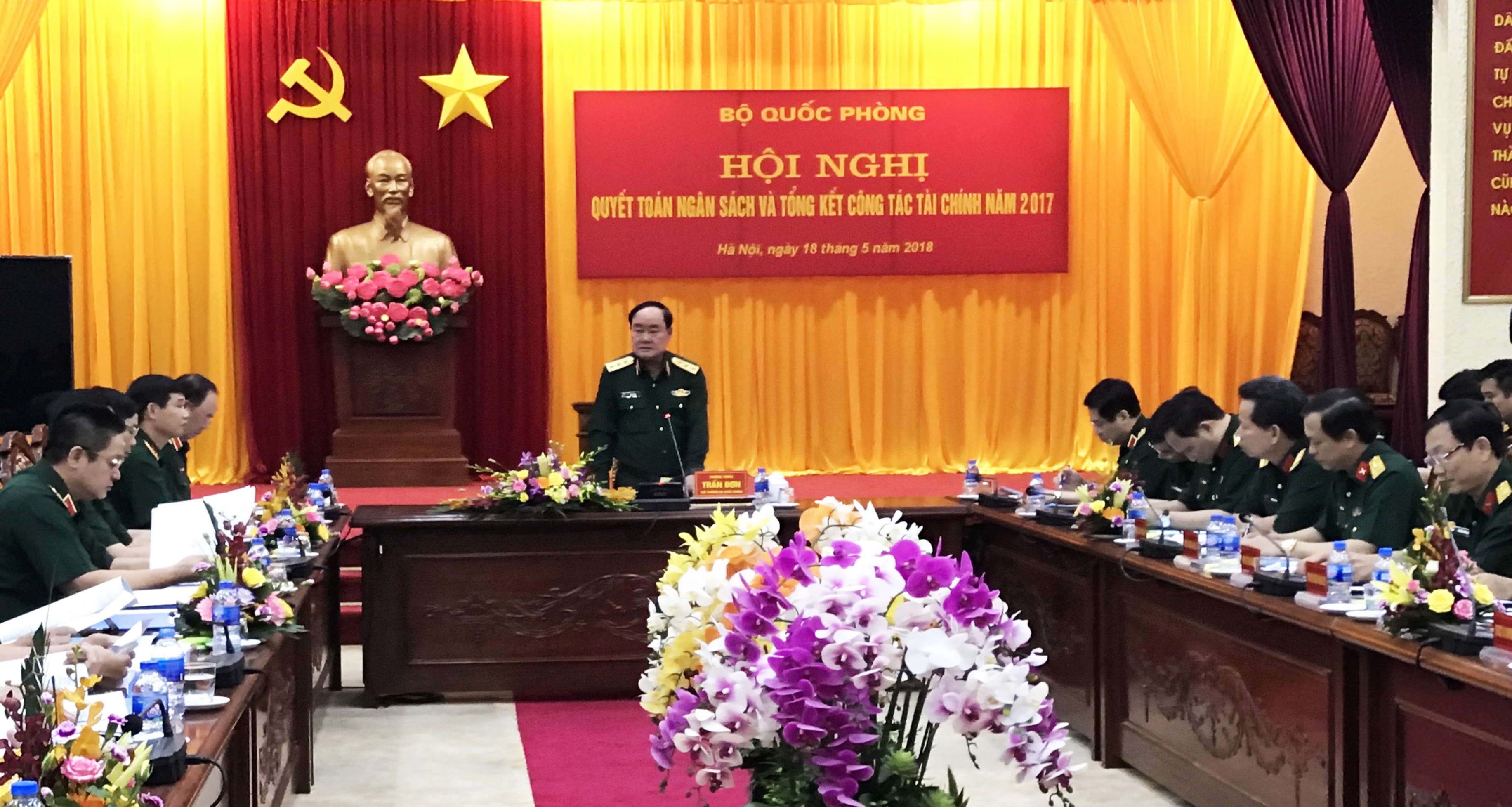 Thống nhất quyết toán ngân sách năm 2017 của Bộ Tổng tham mưu- Cơ quan Bộ Quốc phòng